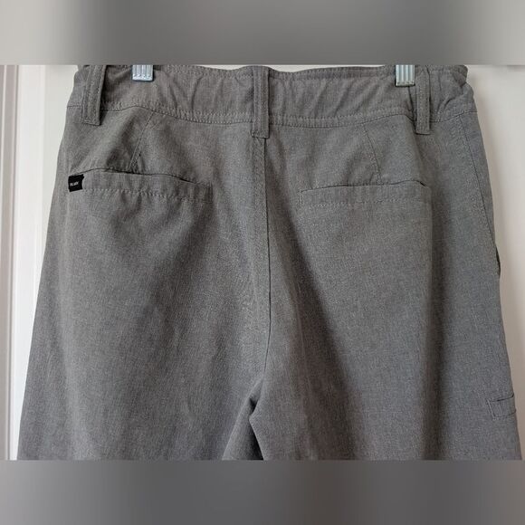 Pelagic Youth Deep Sea Grey Hybrid Shorts Water Activated Pattern Boys Size 27 - Picture 11 of 12